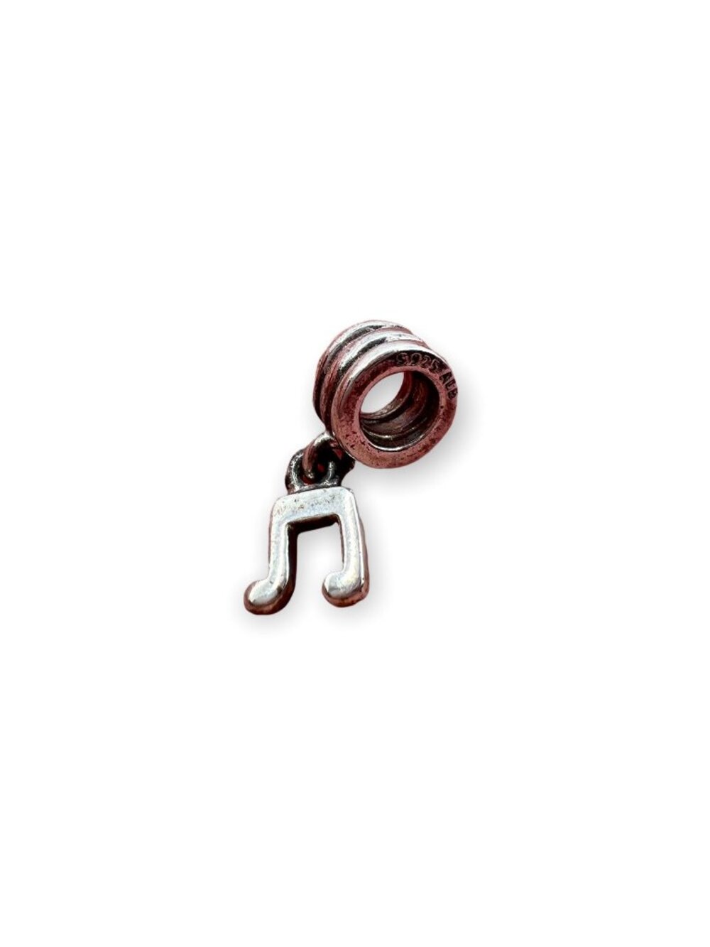 Pandora Music Note Dangle Silver Charm 925 ALE Bead